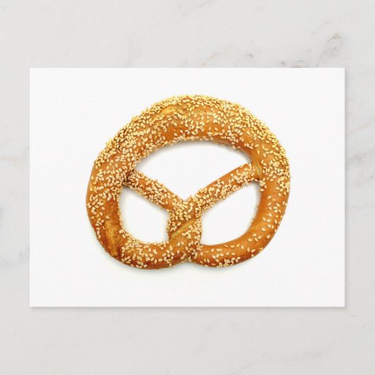 Pretzel Briefkaart (Voorkant)