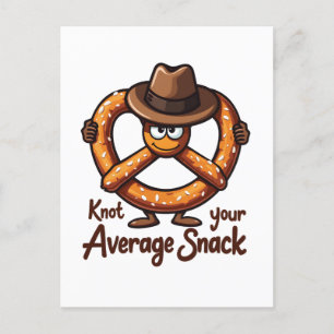 Pretzel Dealer Pretzels Snack Oktoberfest Bakken Uitnodiging Briefkaart