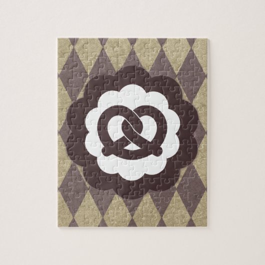 pretzel  legpuzzel (Verticaal)