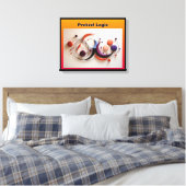Pretzel Logic Canvas Afdruk (Insitu (Slaapkamer))