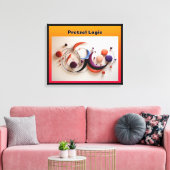 Pretzel Logic Canvas Afdruk (Insitu (Woonkamer))