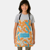 Pretzel Mozaïek Kleurrijk Gepersonaliseerd Patroon Schort (Insitu)