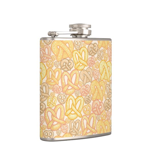 Pretzel Pattern Heupfles (Rechts)