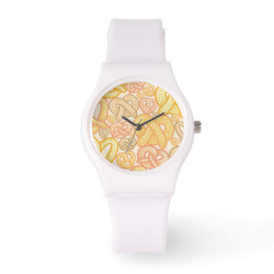 Pretzel Pattern Horloge