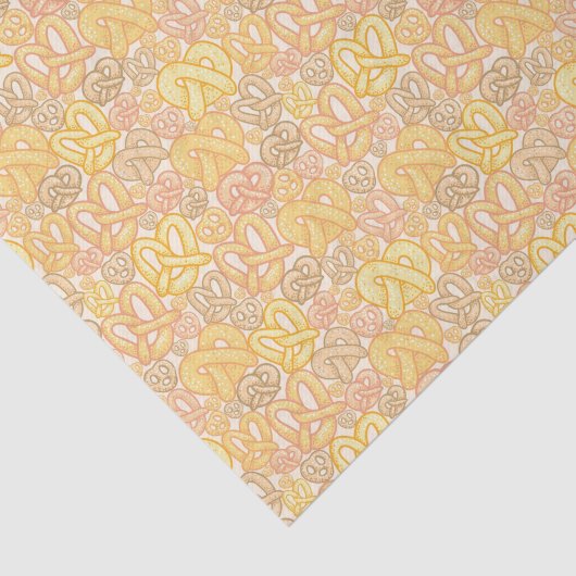 Pretzel Pattern Tissuepapier (Detail)