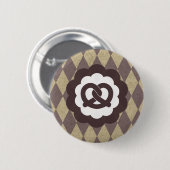pretzel ronde button 5,7 cm (Voorkant /achterkant)