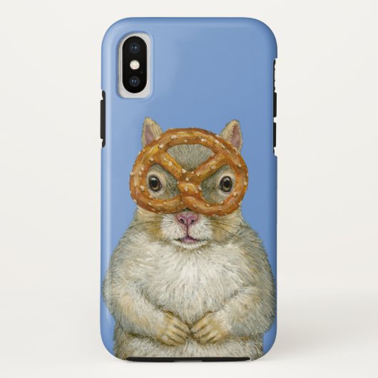 Pretzel Squirrel iPhone case (Achterkant)