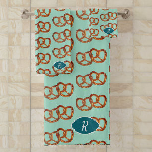 Pretzel Thème Pread Knots : Votre initial / monogr