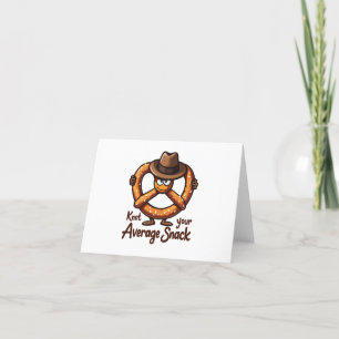 Pretzel Verkoper Pretzels Snack Oktoberfest Bakken Aankondiging