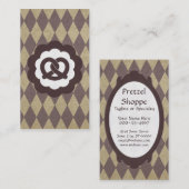pretzel visitekaartje (Voorkant / Achterkant)