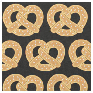 Pretzels Cute Food Kinderen Stof