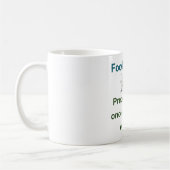 Pretzels was ooit een symbool - voedselfeit koffiemok (Links)