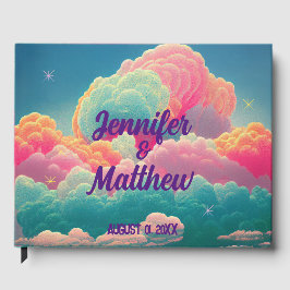 Pretzige Pastelkleurige Wolken van Suikerspin Gastenboek