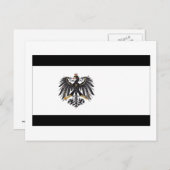 Preussen (1892-1918) Prussia Flag Briefkaart (Voorkant / Achterkant)