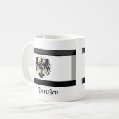 Preussen Flag Gem Koffiemok (Voorkant links)