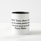 Preuve historique de Jésus Mug (Centre)