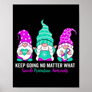 Preventie bewustzijn kabouter Mentale Gezondheid B Poster