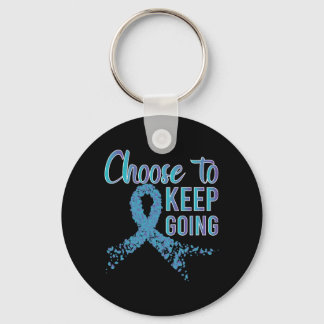 Preventie Ga Door _ I Voor Supporters Ontwerp Sleutelhanger