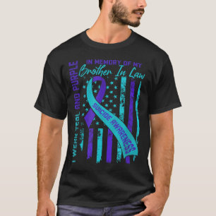Preventie Zelfmoordbewustzijn Broer Van Echte Amer T-shirt