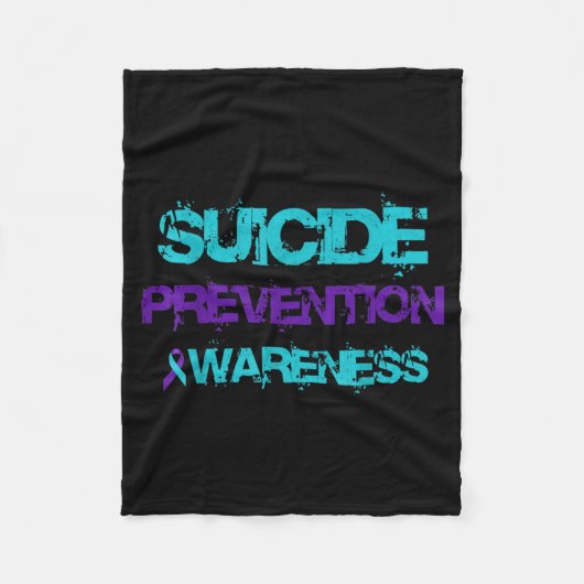 Preventiegrafiek Fleece Deken (Voorkant)