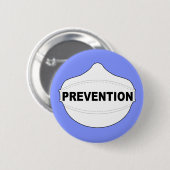 Preventiepijn Ronde Button 5,7 Cm (Voorkant /achterkant)