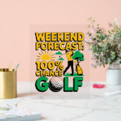 Prévision de fin de semaine 100% Chance de golf (Mariage)