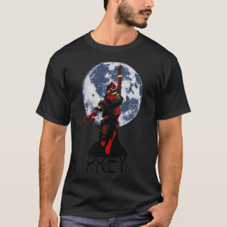 Prey Mooncrash geïnspireerd ontwerp T-shirt