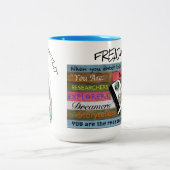 PRHS ProjectLIT-Mok Tweekleurige Koffiemok (Center)