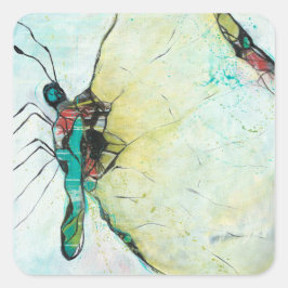 Priamus Vierkante Sticker