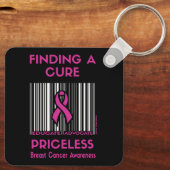 PRICELESS... Borstkanker Sleutelhanger (Achterkant)