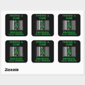Priceless...Celiac Square Sticker (Vel)