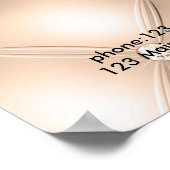 Pricelist Poster met haarstylist (Hoek)