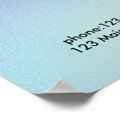 Pricelist Poster met haarstylist (Hoek)