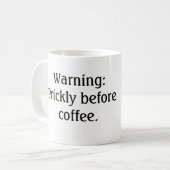 Prickez Avant Café - Mug De Café (Devant gauche)