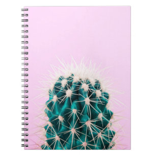 Prickley Cactus op roze Notitieboek