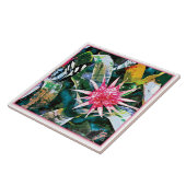 Prickly Bromie Ceramic Tegel Tegeltje (Zijkant)