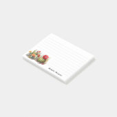 Prickly cacti-Waterverf Post-it® Notes (Schuin)