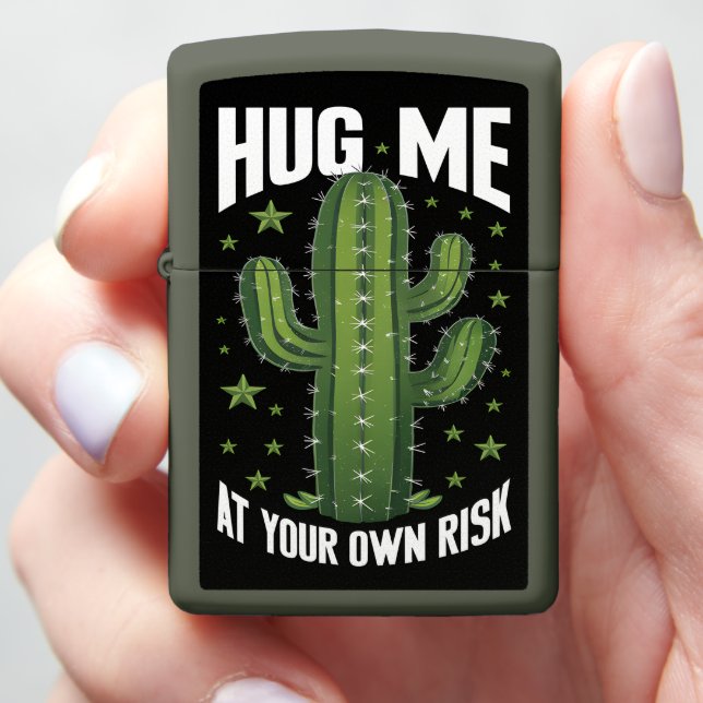 Prickly cactus knuffel op eigen risico (In Hand)