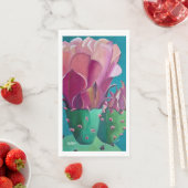 Prickly Pear Art over handdoeken Servet (Insitu)