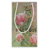 PRICKLY PEAR CACTUS FLOWER KLEIN CADEAUZAKJE (Achterkant)