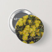 Prickly Pear Cactus Ronde Button 5,7 Cm (Voorkant /achterkant)
