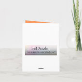 Prickly Pear Cactus Sunset Carte de voeux (Dos)