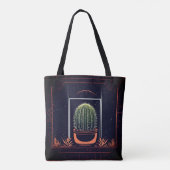 Prickly Pear Canvas tas (Achterkant)