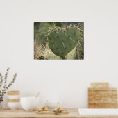 Prickly Pear Heart Poster (Keuken)