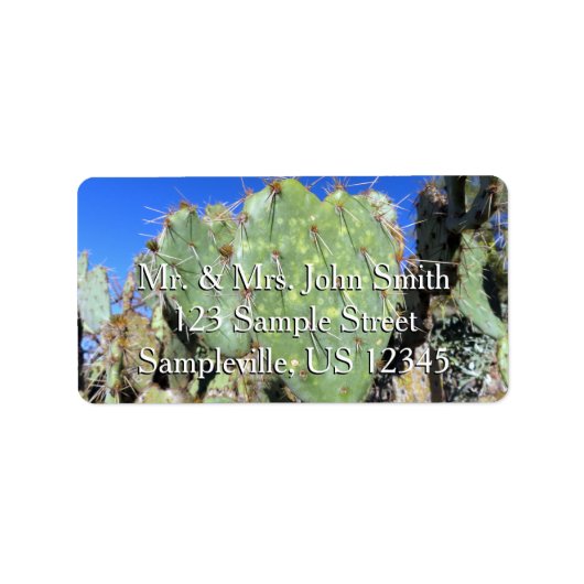 Prickly Pear Hearts Etiket (Voorkant)