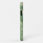 Prickly Pear Texture Pale Green iPhone 11 Coque (Dos/Droite)