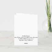 Prickly Poppy - Native Notecard Kaart (Achterkant)