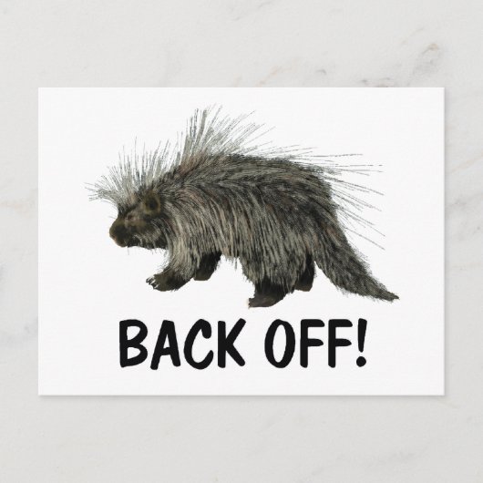 Prickly Porky Briefkaart (Voorkant)