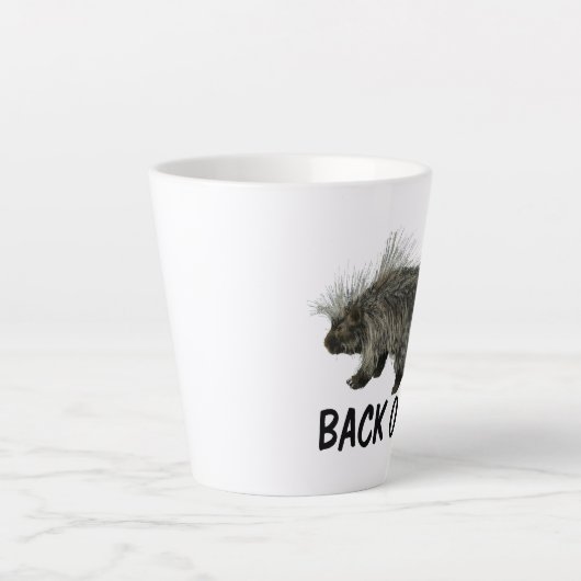 Prickly Porky Latte Mok (Voorkant)