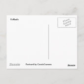 Prickly Puffs Mushroom Briefkaart (Achterkant)